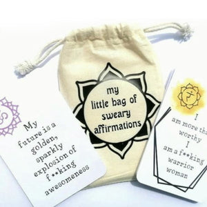 🎁Lustiges Affirmationskarten-Geschenk aus beschichtetem Papier (Set mit 16 Stück)