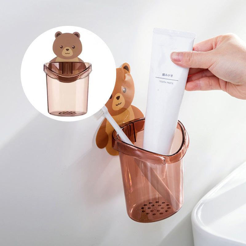 Teddybär-Zahnbürstenhalter