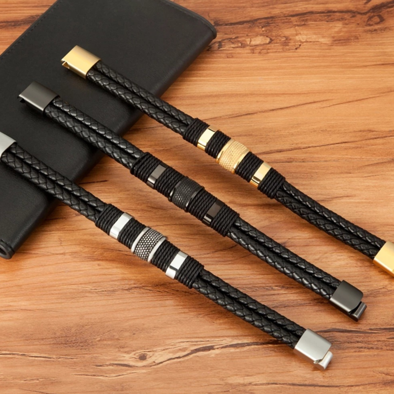 Kreatives Herrenarmband aus Titanstahl