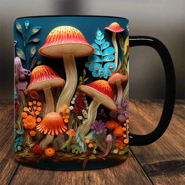 Becher mit Magic Mushrooms