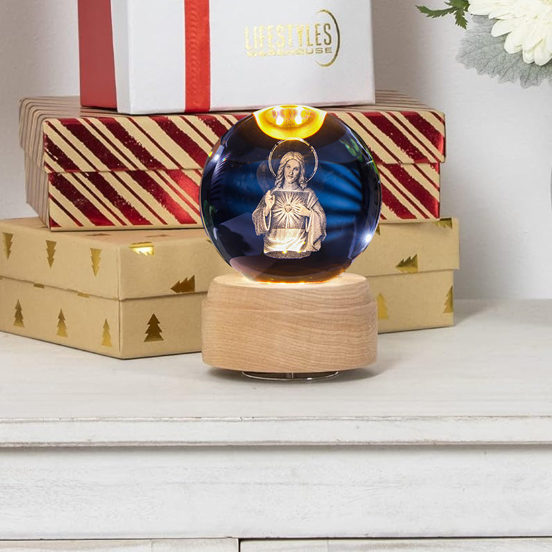 Kreative heilige Kristallkugel