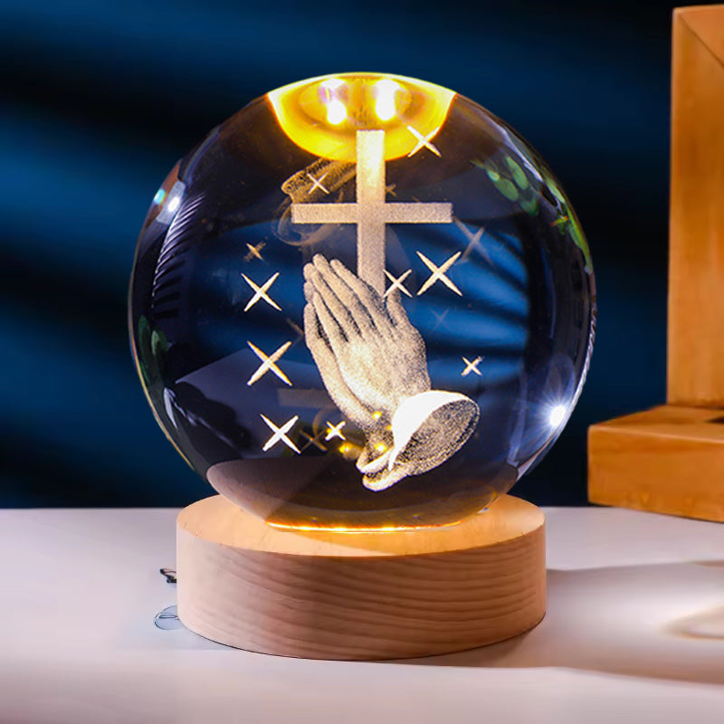 Kreative heilige Kristallkugel