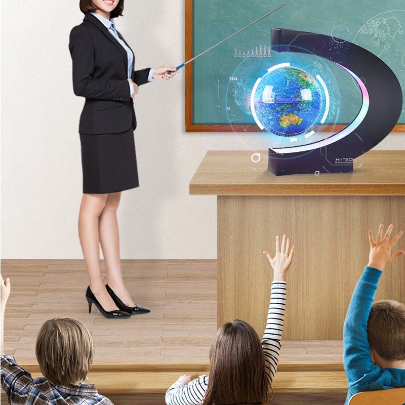 Magnetschwebekugel mit buntem LED Licht