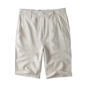 Herren Shorts aus Leinen & Baumwolle