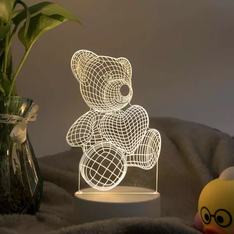 3D magisches Nachtlicht