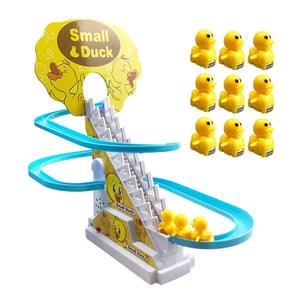🐥Elektrische Enten Slide Track mit Licht und Musik🐥