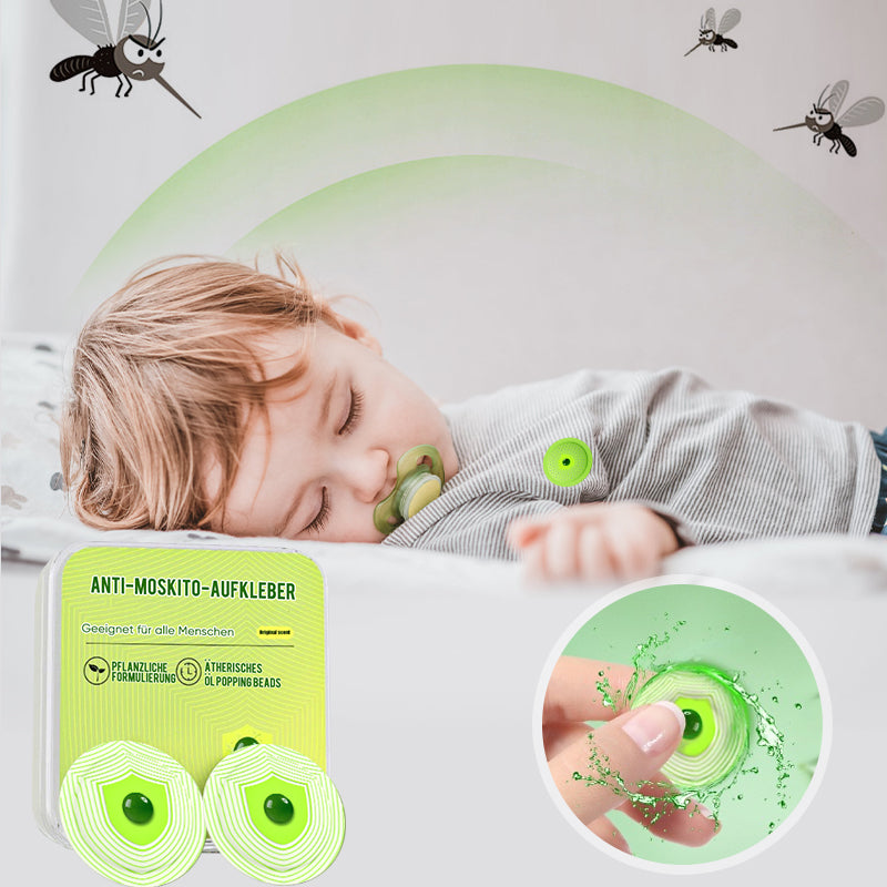 Anti-Moskito-Aufkleber mit ätherischen Ölen