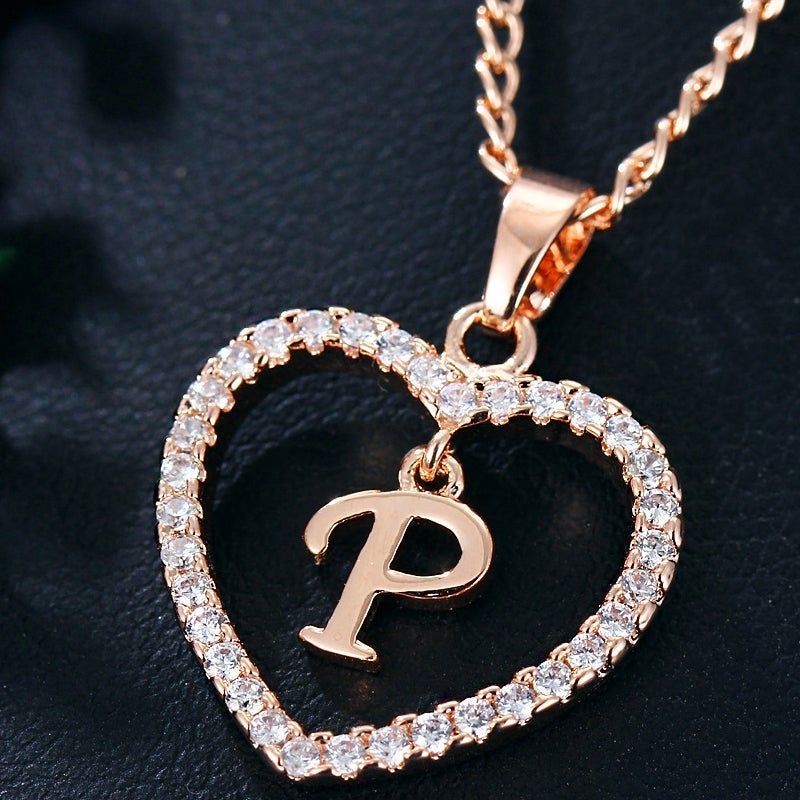 Anfangsbuchstaben A-Z Halskette