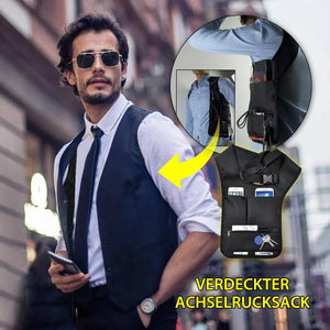 Verdeckter Achselrucksack