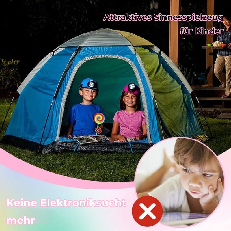 Lutscher Fluoreszierende Windmühle