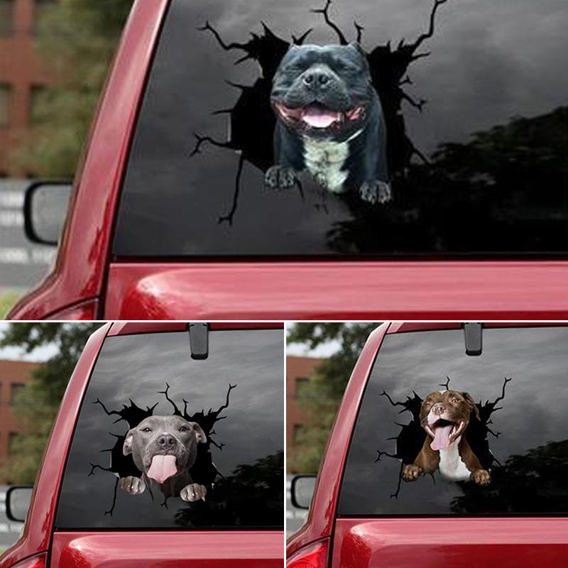 Auto Fenster Hund Aufkleber