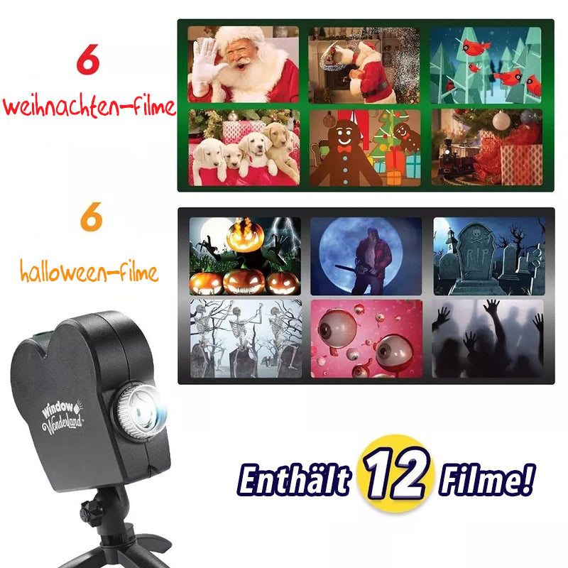 🎃FRÜHER HALLOWEEN-VERKAUF🎃 Holographische Halloween-Projektion