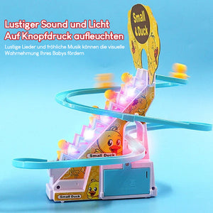 🐥Elektrische Enten Slide Track mit Licht und Musik🐥