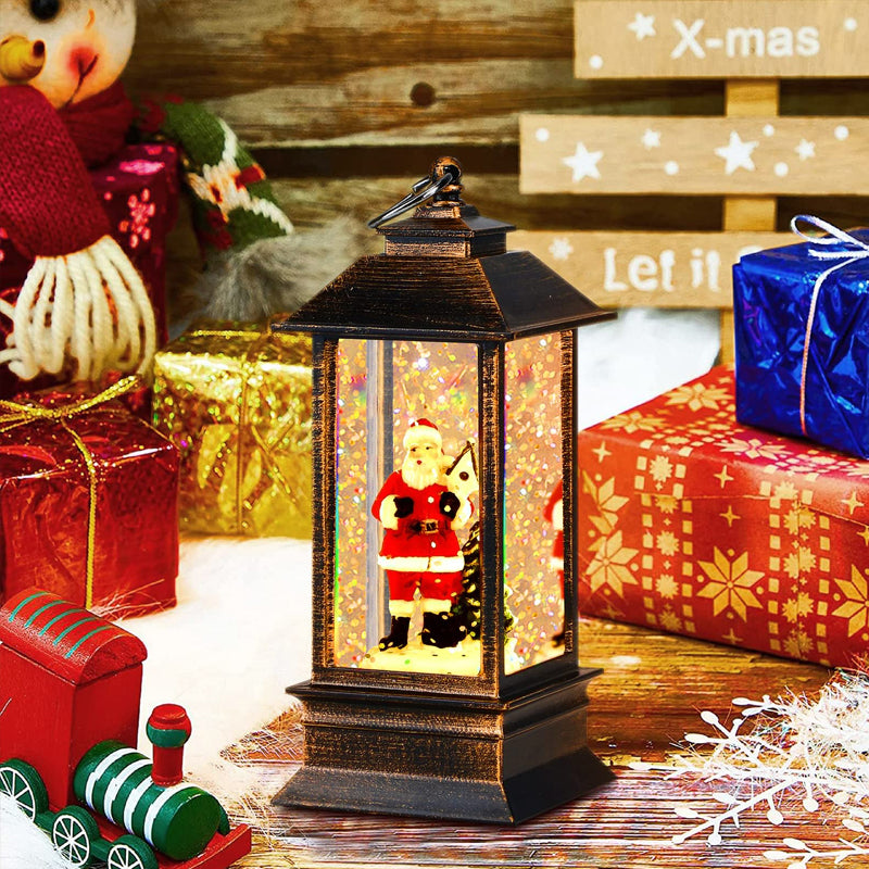Weihnachtsmann Wasserlaterne