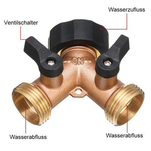 Garten Y Typ Kupfer Wasser Ventil