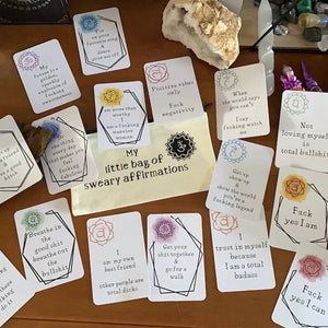 🎁Lustiges Affirmationskarten-Geschenk aus beschichtetem Papier (Set mit 16 Stück)