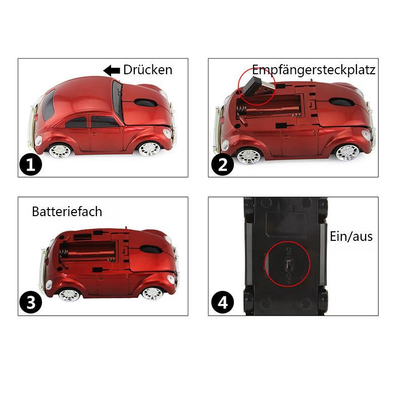 Kabellos Niedliche Art Auto Modell Maus Spiele Mäuse mit USB