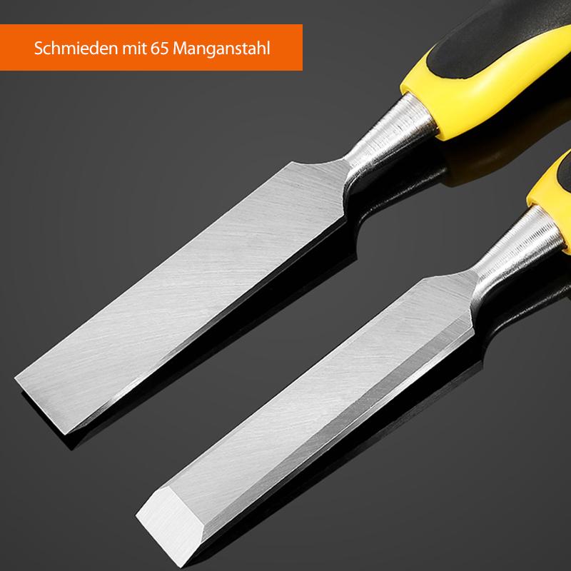 Holzbearbeitungsmeißel mit zweifarbigem Griff