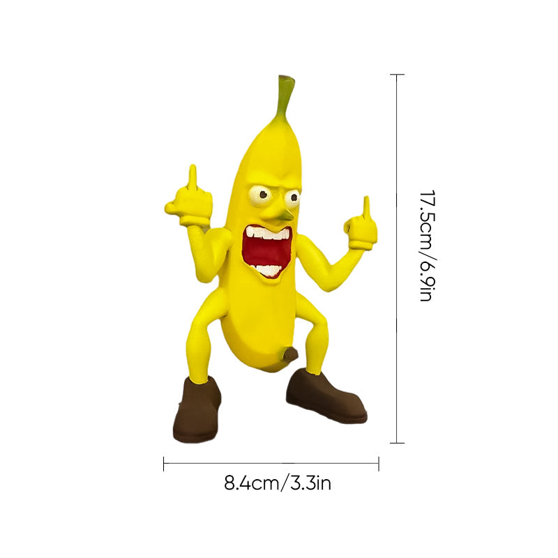 Banane Modellierung Ornament aus Harz