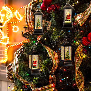 Weihnachtsmann Wasserlaterne