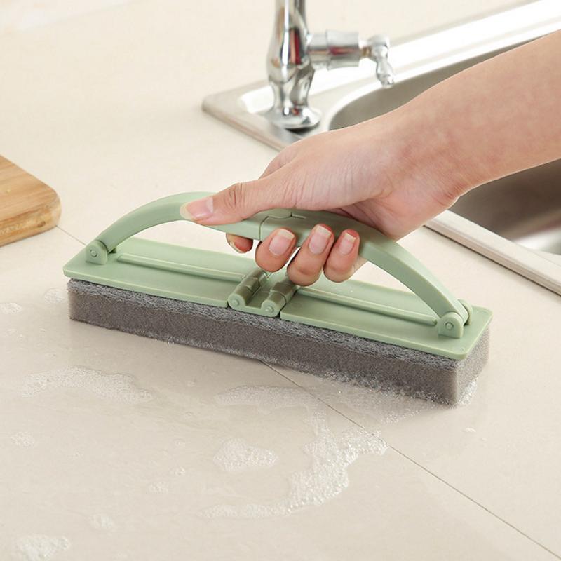 Faltbare Reinigungsbürste für Glas und Fliesen