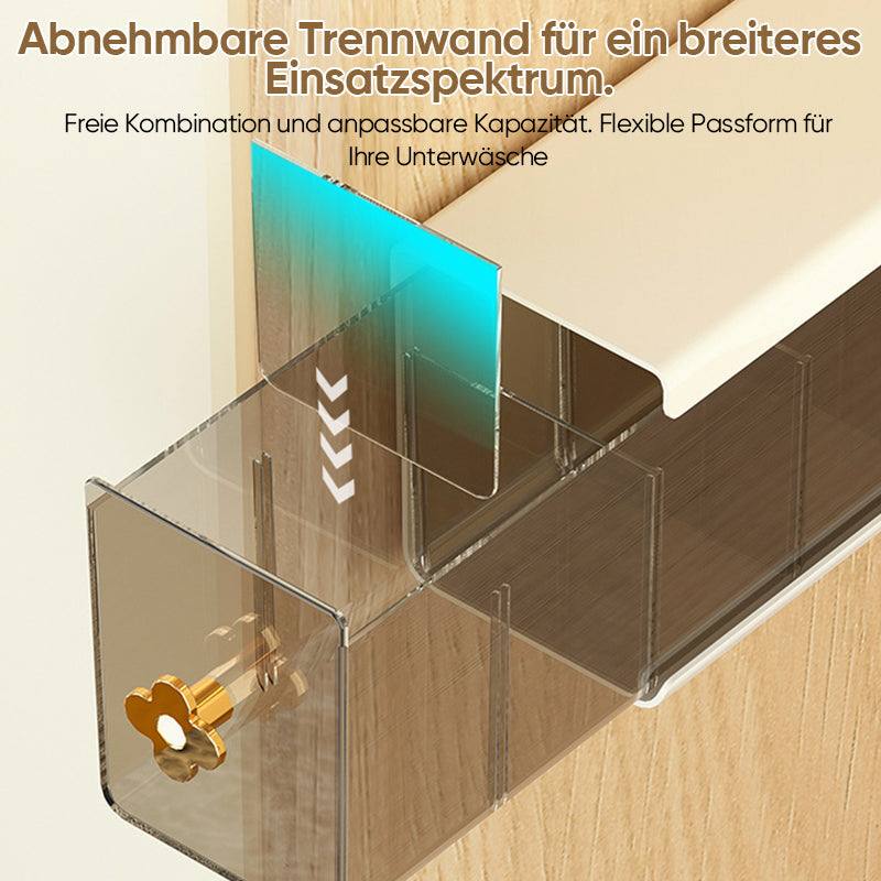 Wandmontierte Unterwäsche-Aufbewahrungsbox