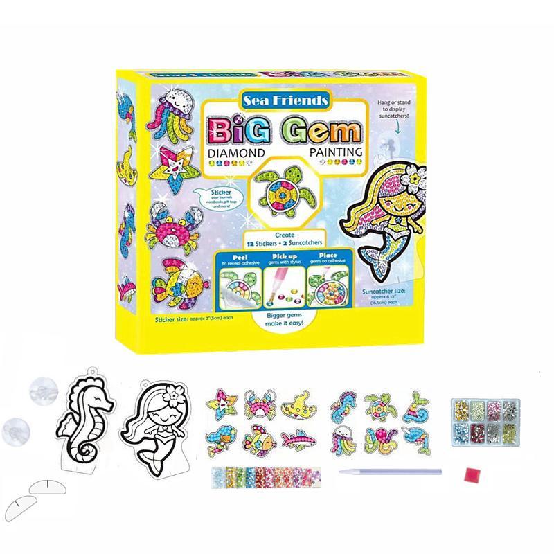 DIY Handgemachte Malaufkleber für Kinder