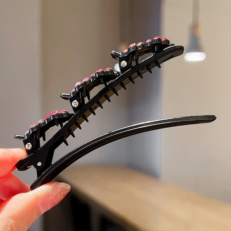 Strass Blume Haarnadel