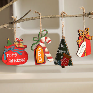 Weihnachtsdekoration Holzanhänger