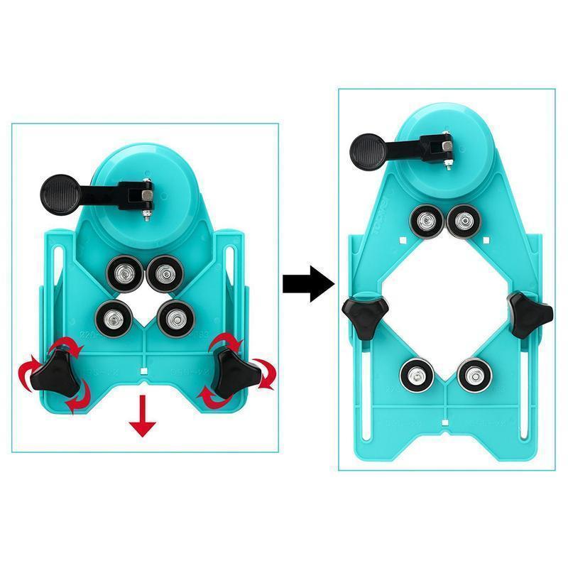 Lochsäge Guide Fixture