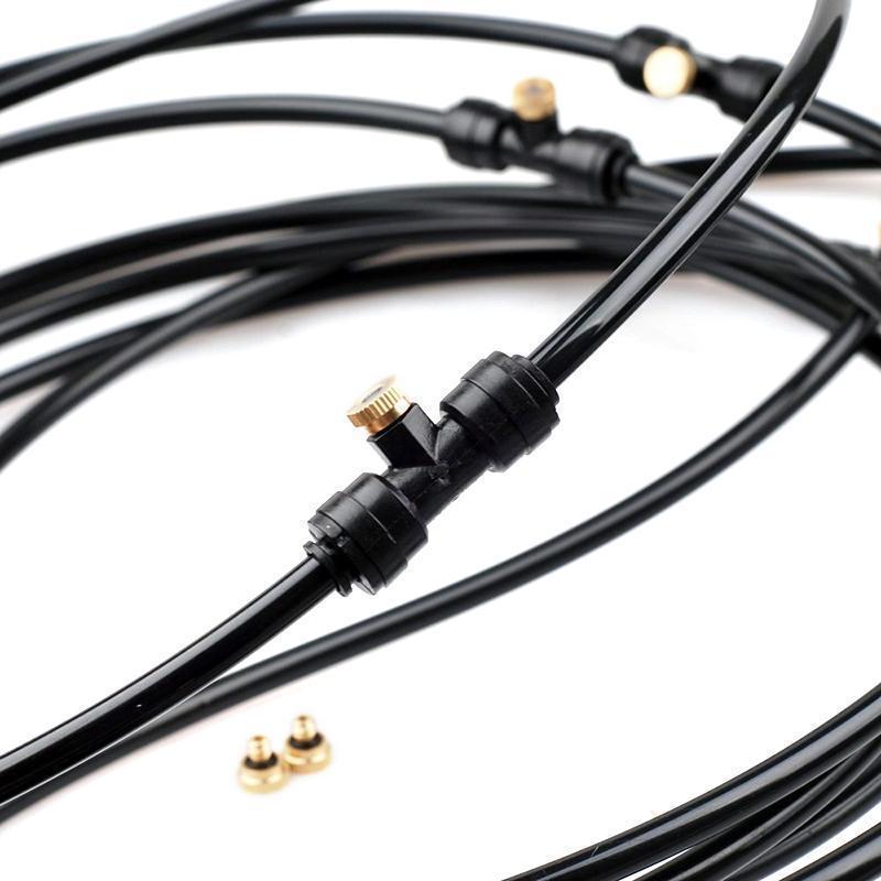 Kühlsystem mit Fein vernebeltes Wasser für Treibhaus Gärten, Schwimmbad, Laube