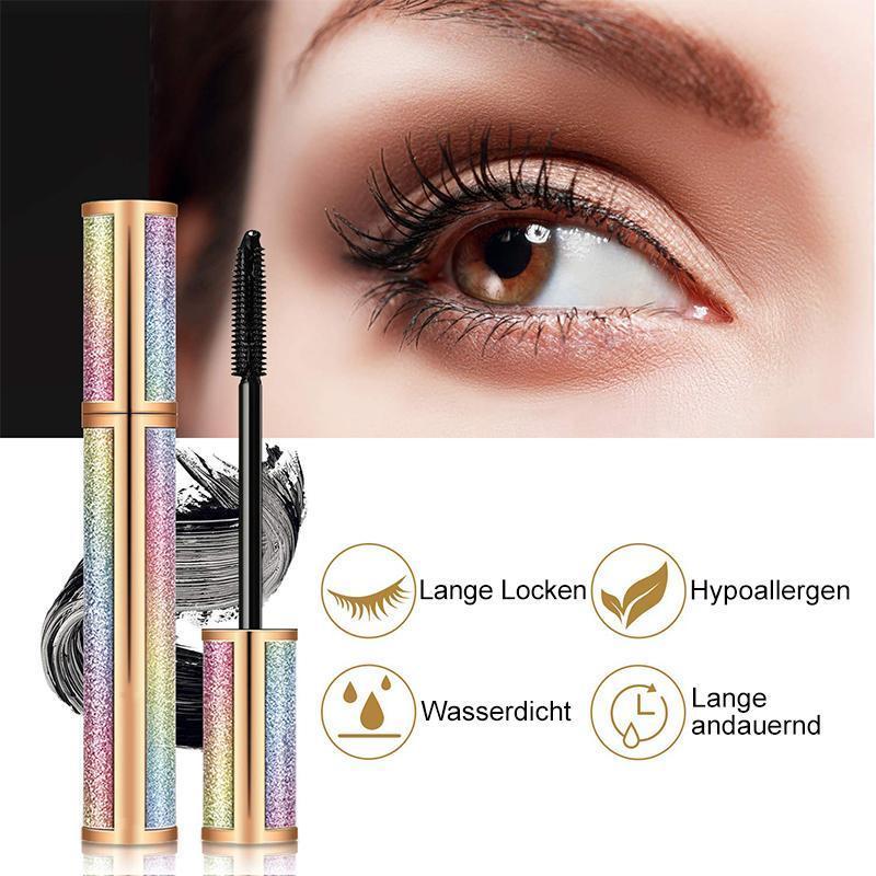 4D Wasserdicht Seidenfaser Wimperntusche