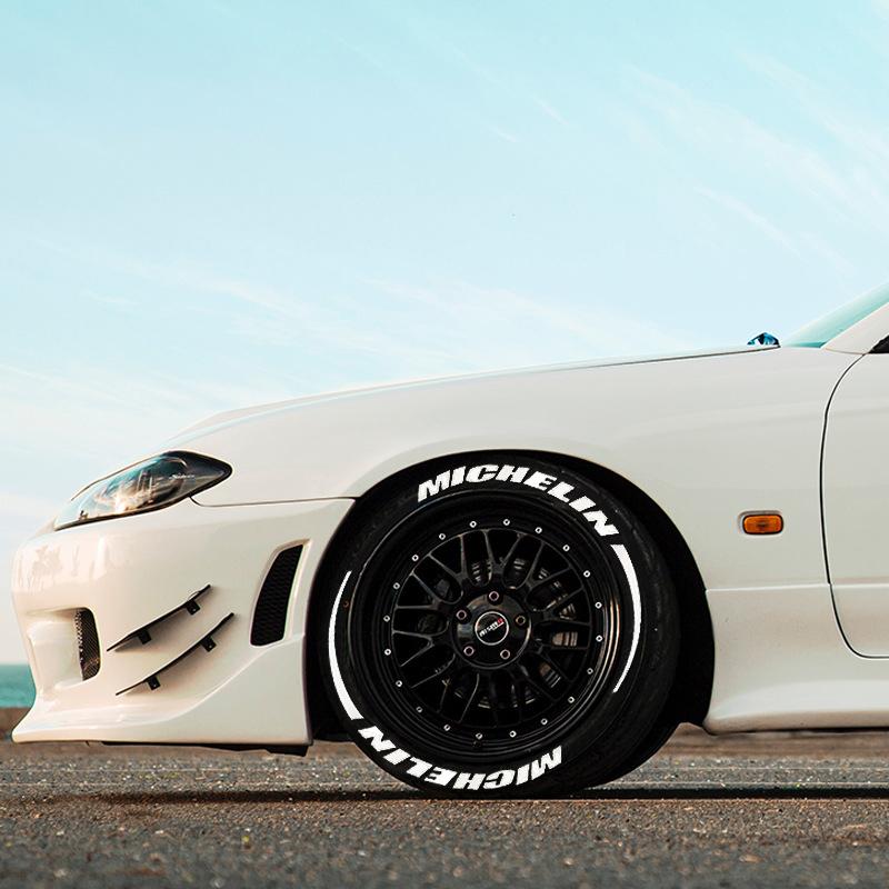 3D leuchtender Reifenaufkleber