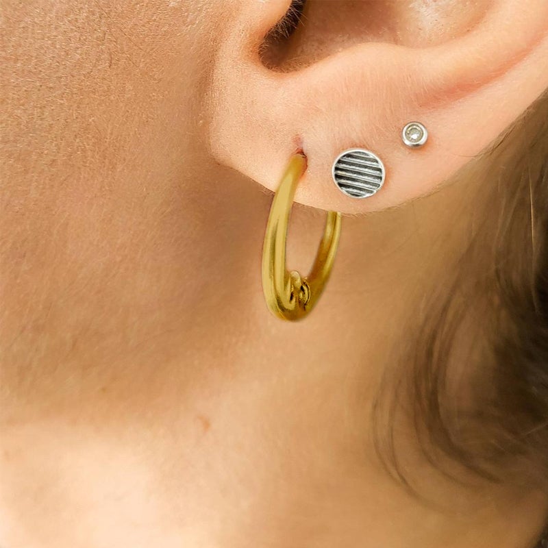 Kreative Mond-Ohrringe