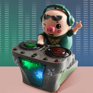 DJ schwingendes Schweinchenspielzeug