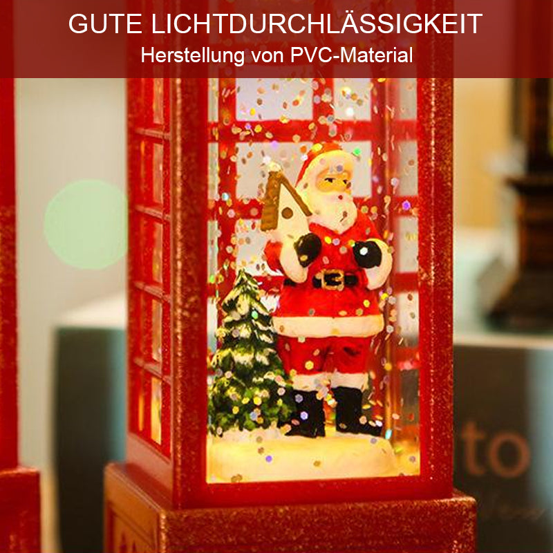Weihnachtsmann Wasserlaterne