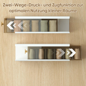 Wandmontierte Unterwäsche-Aufbewahrungsbox