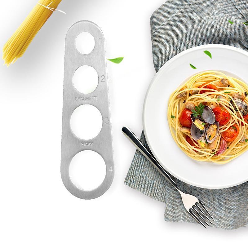 Praktischer Spaghetti-Messapparat