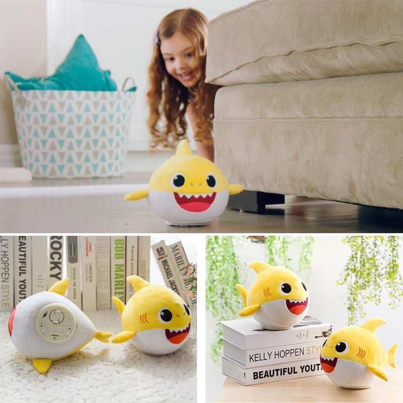 Süße Hai-Plüschtiere Set – 3 Stück, Ca. 30 Cm, Weich & Kuschelig Für Kinder