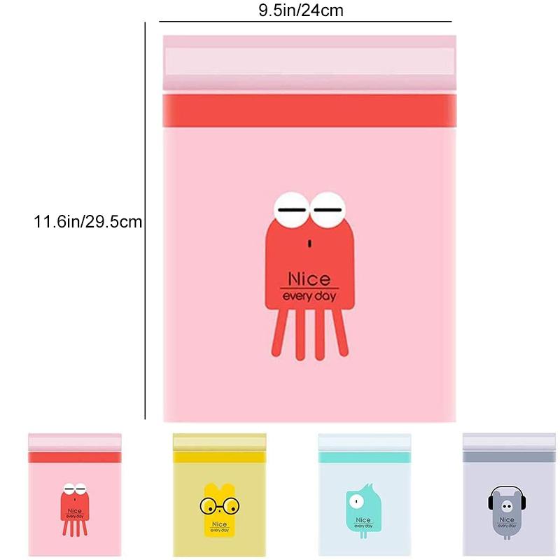 Biologisch abbaubare selbstklebende Reinigungstüten