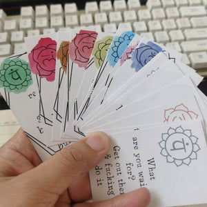 🎁Lustiges Affirmationskarten-Geschenk aus beschichtetem Papier (Set mit 16 Stück)