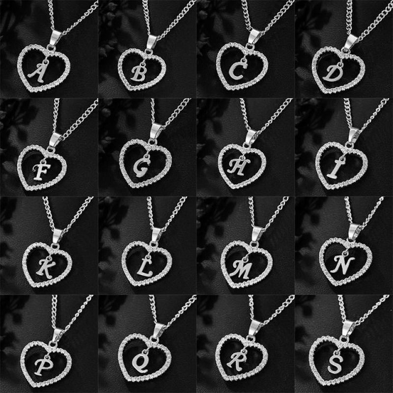 Anfangsbuchstaben A-Z Halskette
