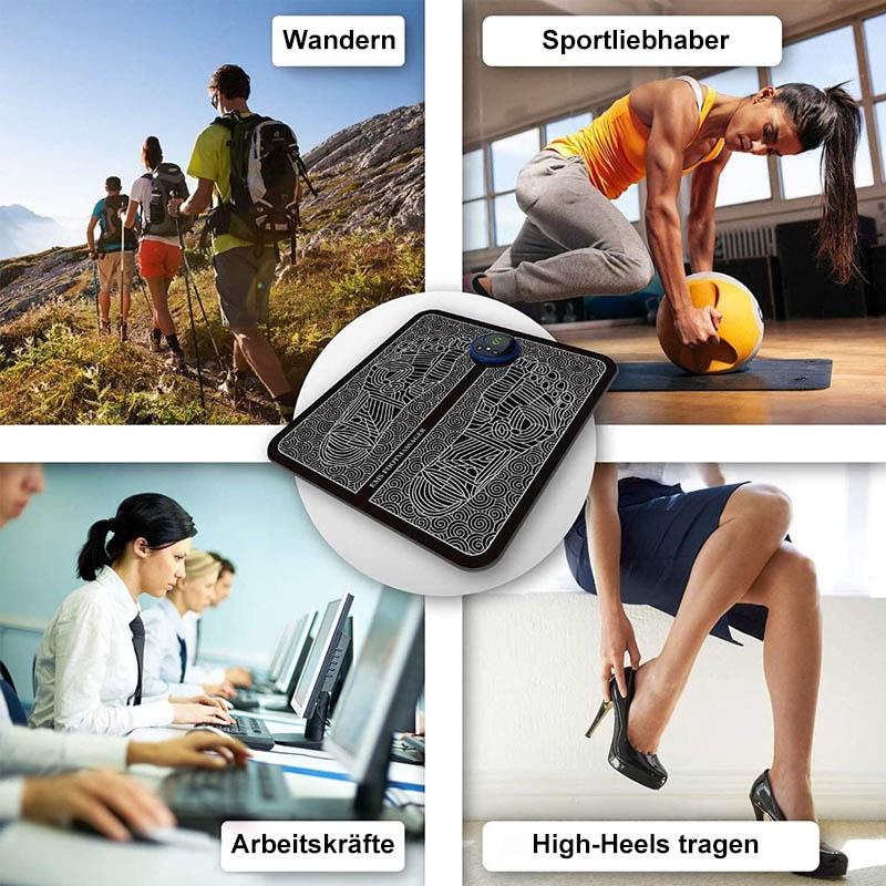 Nettjade™  Fußmassage Matte mit Pulseffekt