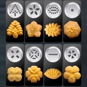 Verbessertes Aluminium-Plätzchen-Backformpistolen-Set