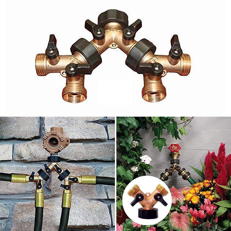 Garten Y Typ Kupfer Wasser Ventil