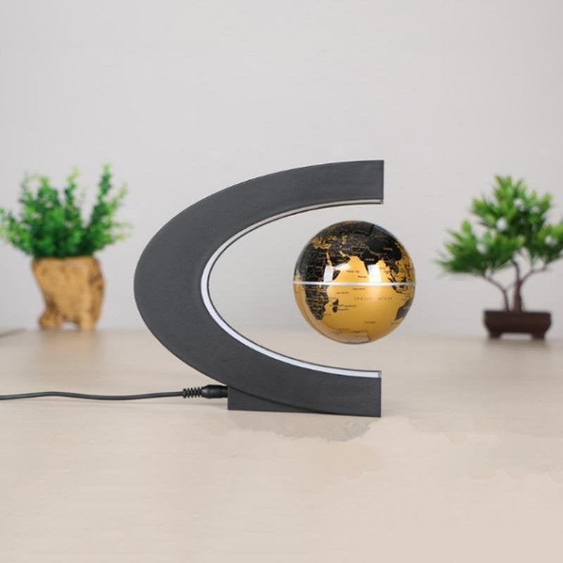 Magnetschwebekugel mit buntem LED Licht