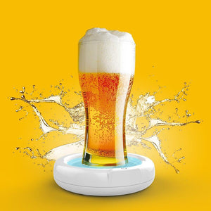 Kreatives Ultraschall Bier Schäumer