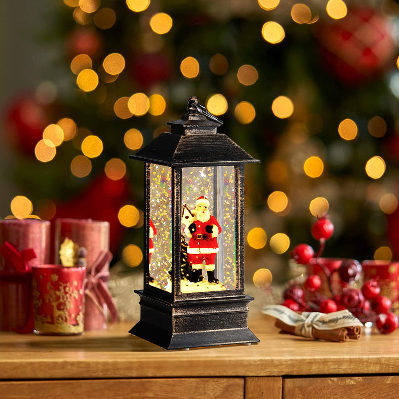 Weihnachtsmann Wasserlaterne