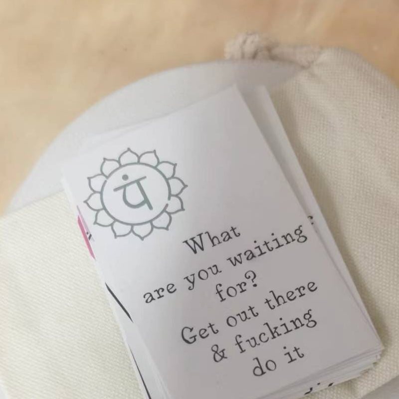 🎁Lustiges Affirmationskarten-Geschenk aus beschichtetem Papier (Set mit 16 Stück)