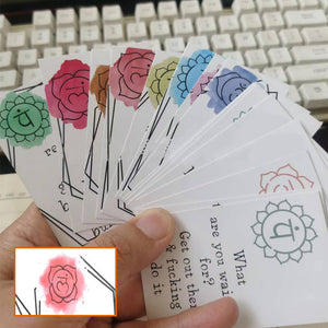 🎁Lustiges Affirmationskarten-Geschenk aus beschichtetem Papier (Set mit 16 Stück)